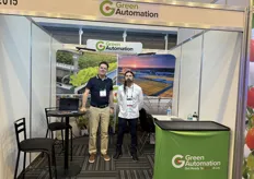 Patrik Borenius and Roberto Alvarado from Green Automation.